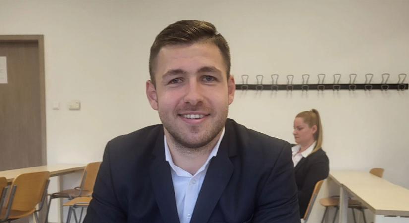 Az egyetemen is gólt lőtt a Loki válogatott csatára