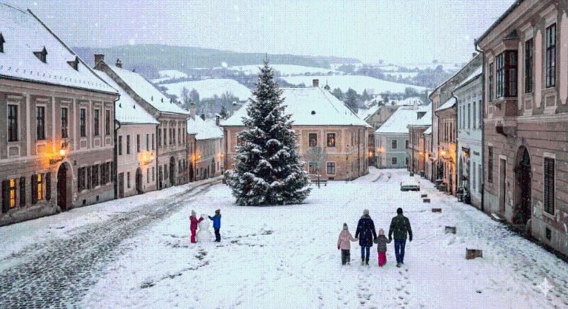 Bréking: az utolsó pillanatban változott a fehér karácsony esélye