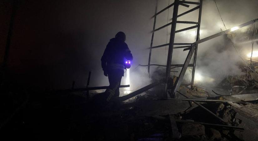 Öt ukrán régió maradt áram nélkül egy hatalmas orosz dróntámadás miatt