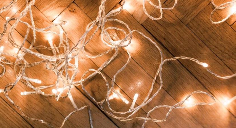 Életveszélyesek a karácsonyi fényfüzérek