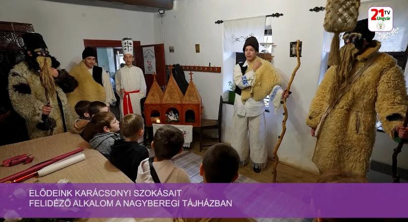 Elődeink karácsonyi szokásait felidéző alkalom a Nagyberegi Tájházban (videó)