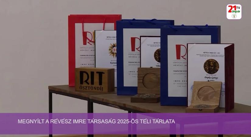 Megnyílt a Révész Imre Társaság 2025-ös Téli tárlata (videó)