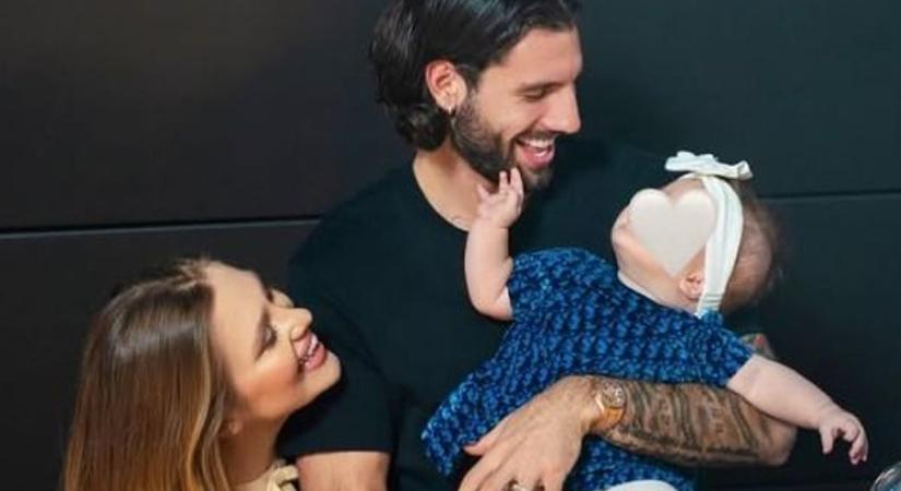 Egy kis földre szállt angyal – kiakadt a cukiságfaktor Szoboszlai Dominik kislányától