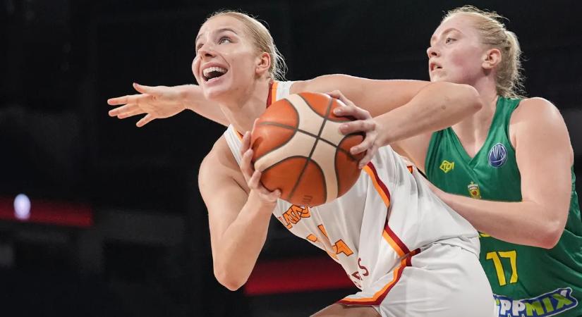 Juhász Dorka vezérletével Galatasaray-siker Ankarában a török női kosárligában