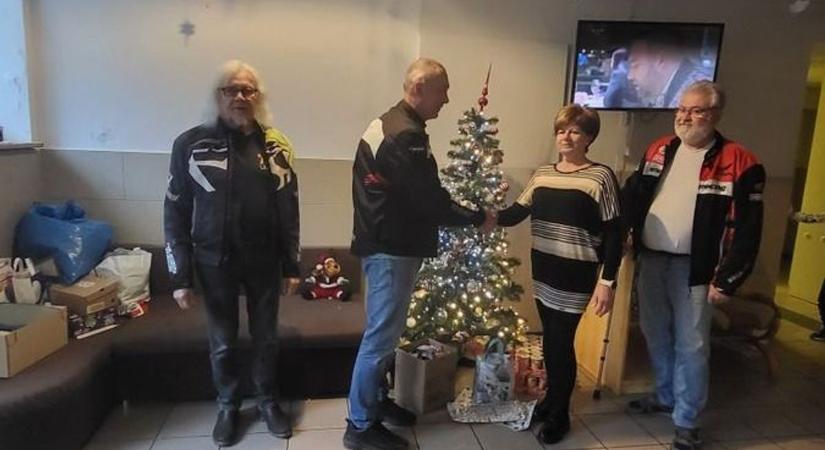 Újra segítettek a kaposvári motorosok