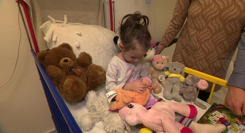 Karácsonyi hangulat a kórházban