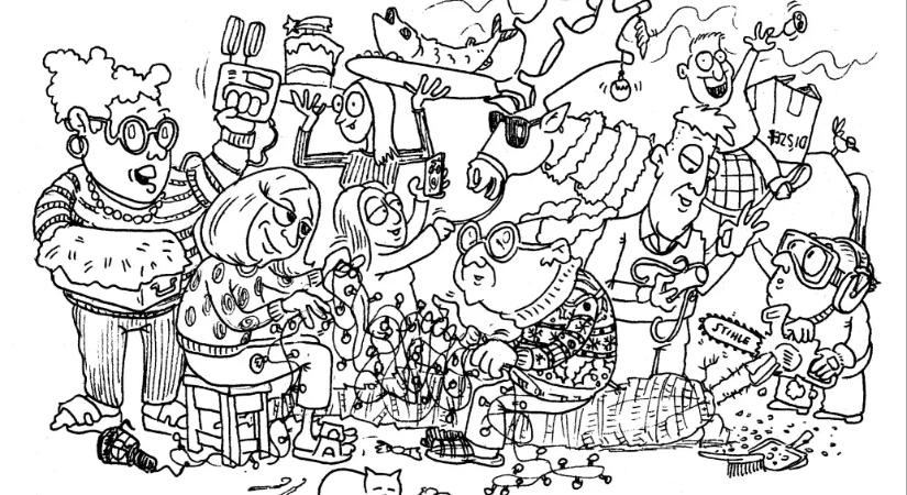 Akkor jöttünk rá, hogy túlzásba estünk, amikor szenteste a határőr kérdezte, hogy miért most utazunk