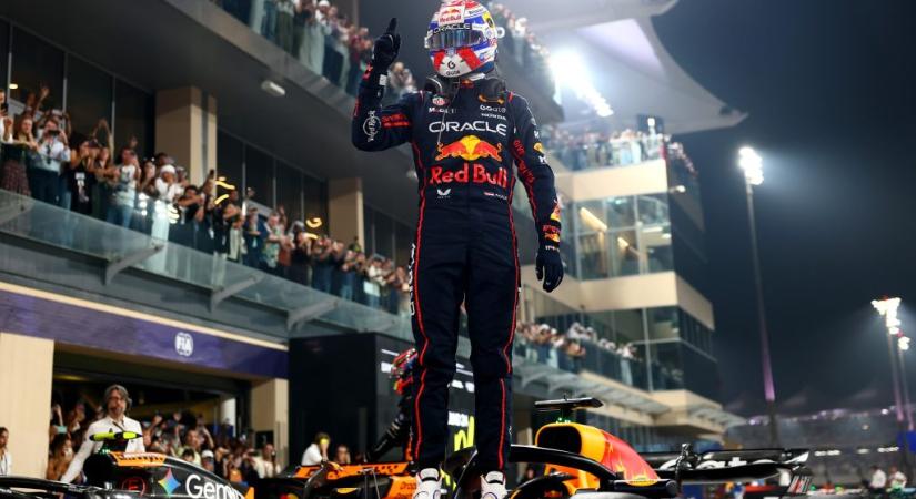 A vb-címről lemaradt, de a fizetési versenyben utcahosszal nyert Verstappen
