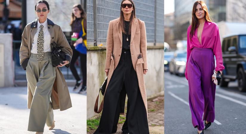 Szabadság minden lépésben: ezért szeretjük a bő szárú nadrágokat