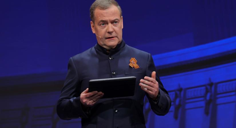 A zaporizzsjai Zaricsne elfoglalásáról tett bejelentést Dmitrij Medvegyev, az orosz biztonsági tanács alelnöke