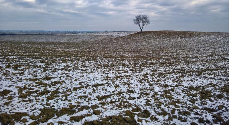 Télies idő, gyenge vegyes halmazállapotú csapadékkal