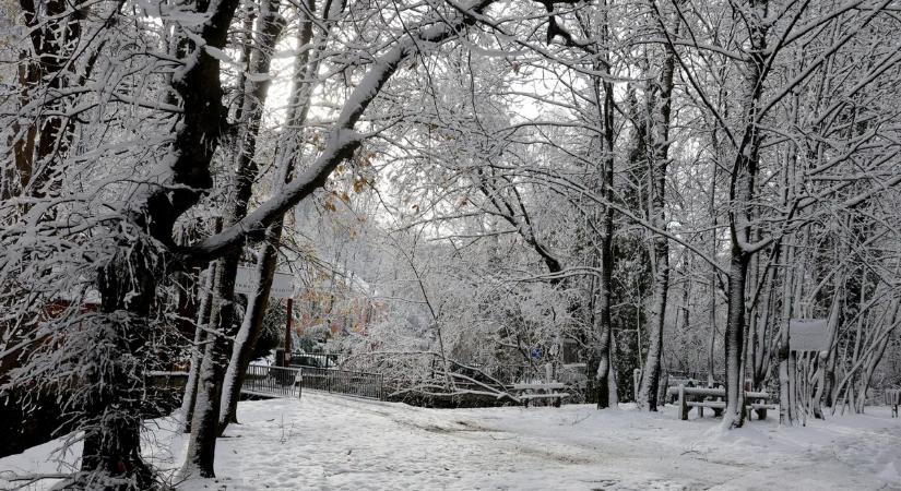 Hózápor közelít hazánk felé