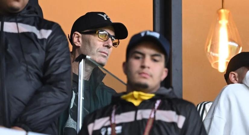 Zidane is ott volt fia Afrika-kupa meccsén - fotó