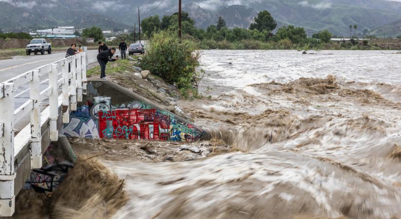 Tűzvész után árvíz csapott le: a trópusokról érkeznek a légköri folyók