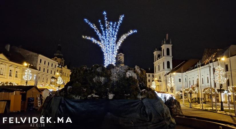 Besztercebánya karácsonyi fényei