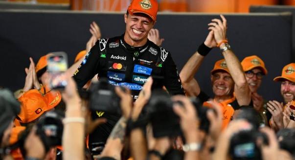 Norris a WC-n ülve fogta fel igazán a vb-címet