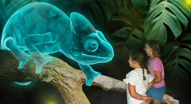 Megnyílt az első hologram állatkert