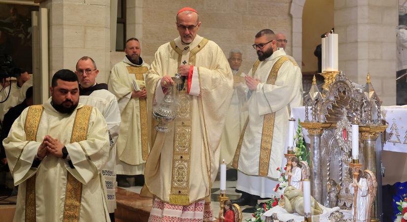 Az öröm visszatérésével és a gázaiak szenvedésére figyelve ünnepelték Betlehemben a karácsonyt