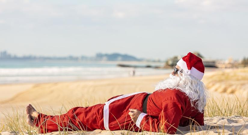 Mínuszok helyett hőség: így néz ki a karácsony a déli féltekén – képek