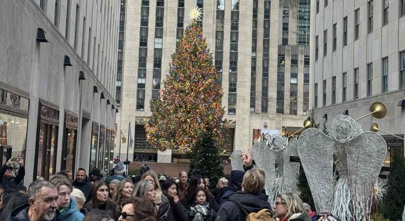 Ünnep a felhőkarcolók között: magyar karácsony New Yorkban (galériával, videóval)