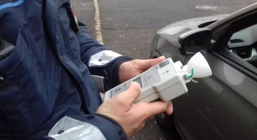 Többszáz bódult sofőr ellen indult eljárás pár nap alatt, Hevesben is ellenőriznek