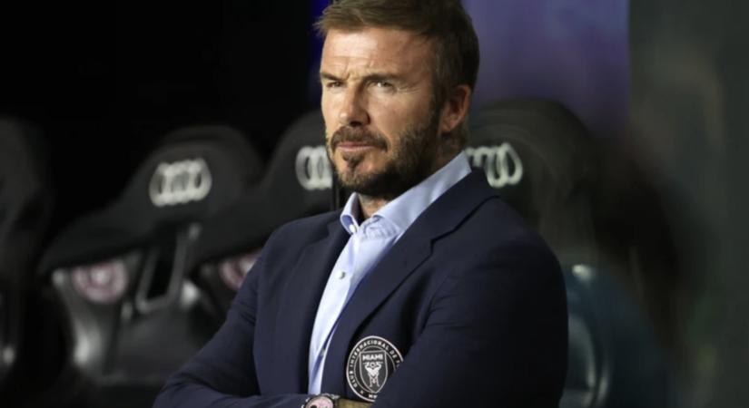 David Beckham elővette a láncfűrészt
