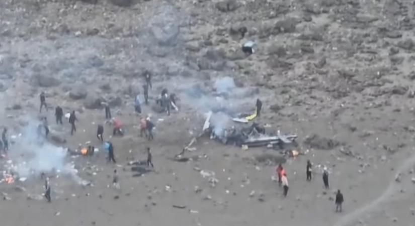 Lezuhant egy helikopter a Kilimandzsárón, minden utas életét vesztette