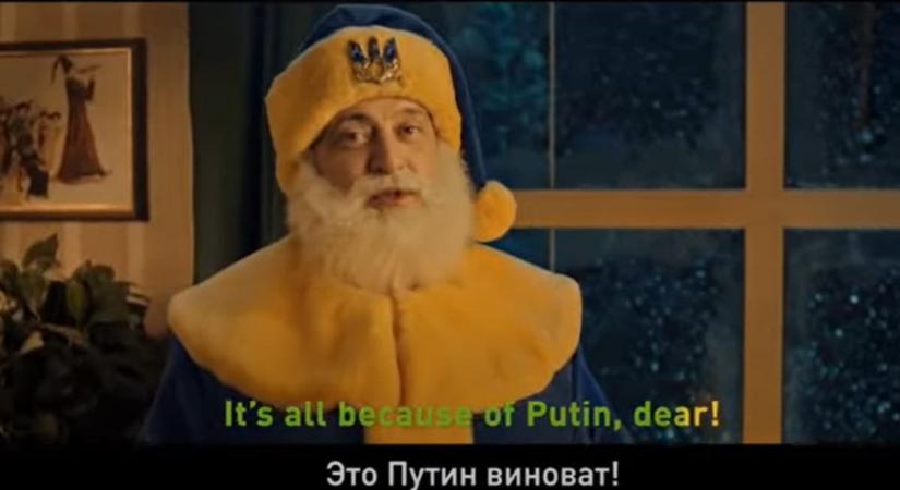 Zelenszkij rosszabb, mint Grincs az új karácsonyi orosz propagandavideóban