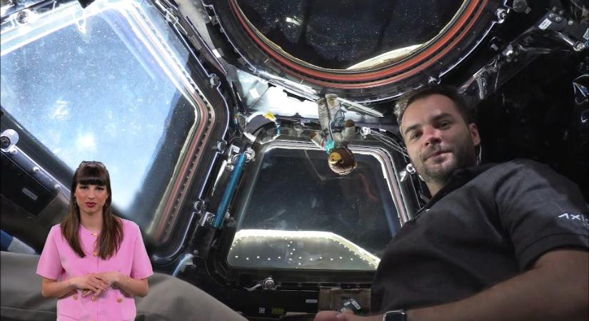 Karácsonyi mese a világűrből – történelmi pillanat a magyar gyerekeknek