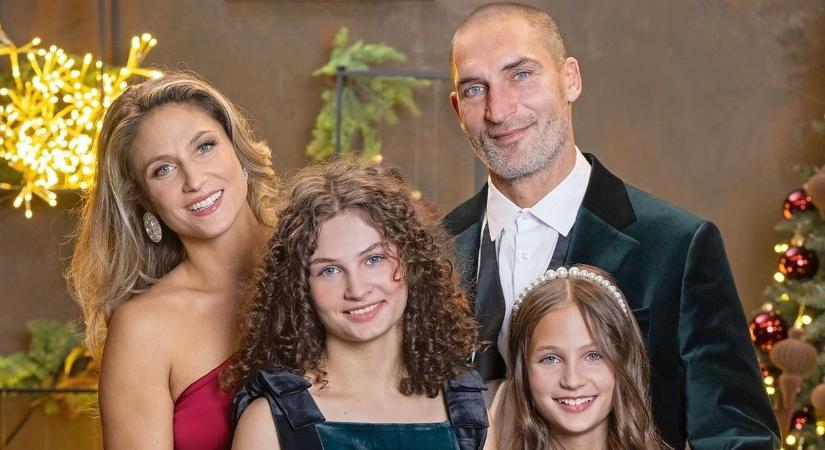 Varázslatos képek! Laky Zsuzsiék karácsonya