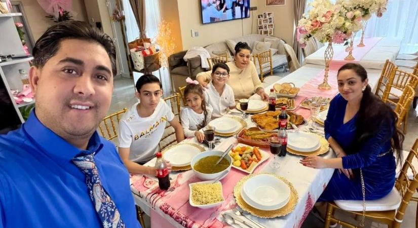 Családja körében ünnepelte a szentestét Kis Grófo