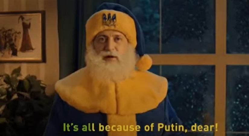Zelenszkij ajándékot lop, minden Putyin miatt van – soha nem láttunk még ilyen szürreális orosz karácsonyi reklámot