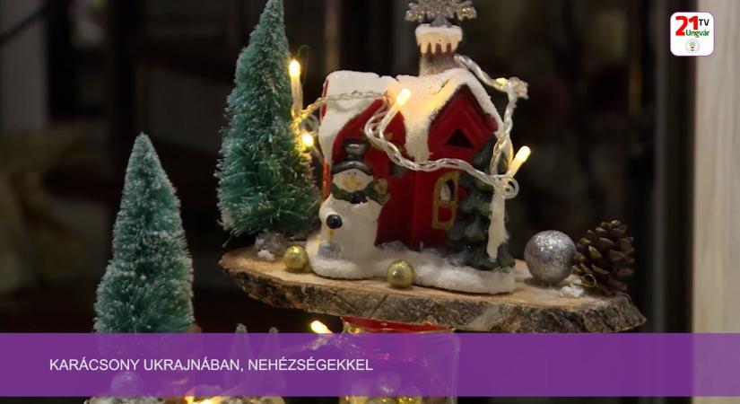 Karácsony Ukrajnában, nehézségekkel (videó)