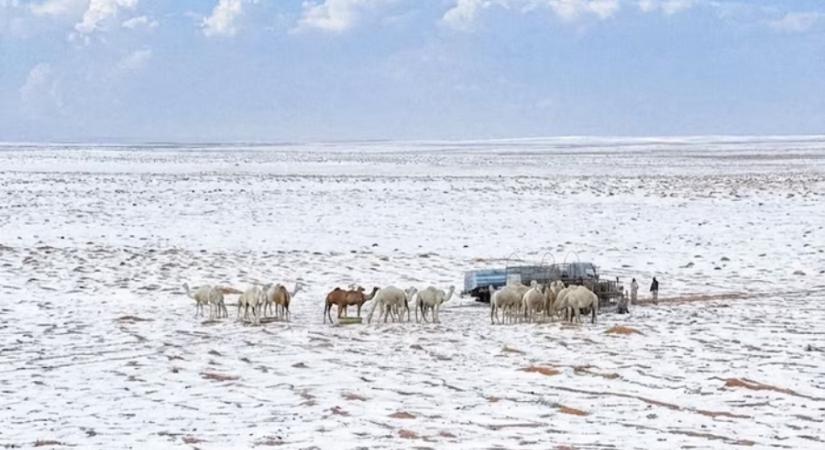 30 éve nem volt ilyen havazás