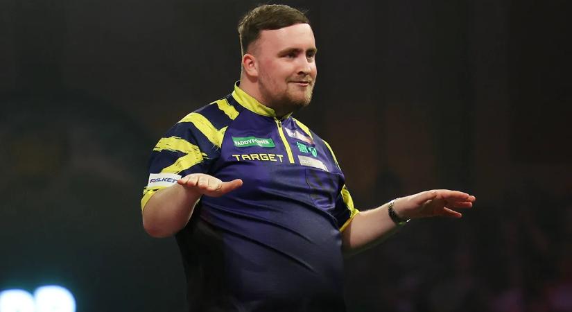 Luke Littler szombat este játszik – íme, a darts-vb 3. fordulójának időrendi beosztása