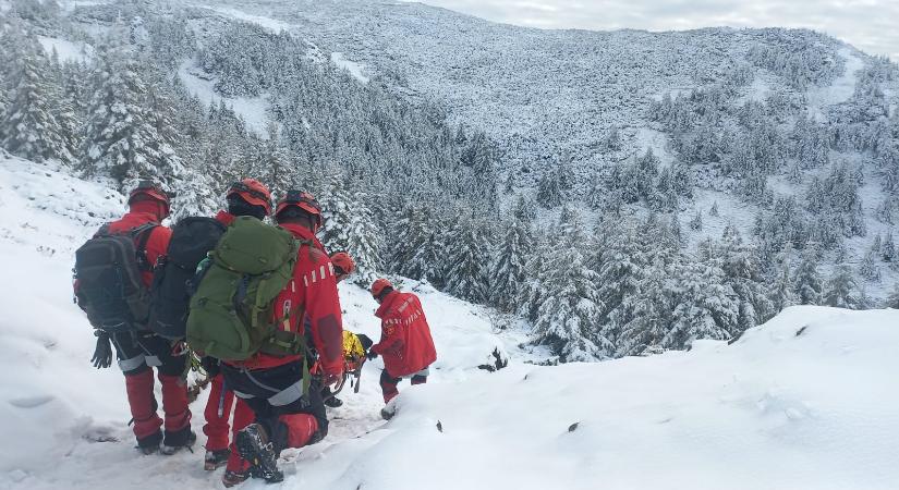 Lavinaveszély van a Kárpátokban