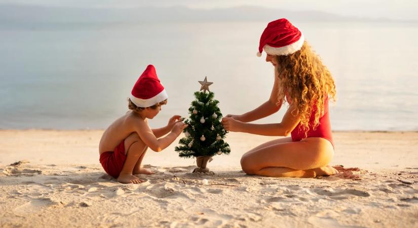 Miért állítanak karácsonyfát a tengerparton Ausztráliában?