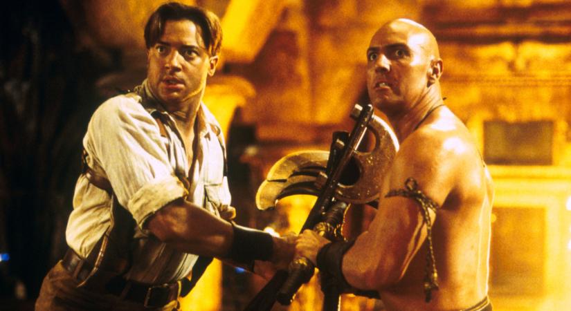 Brendan Fraser kis híján meghalt 'A múmia' egyik ikonikus jeleneténél