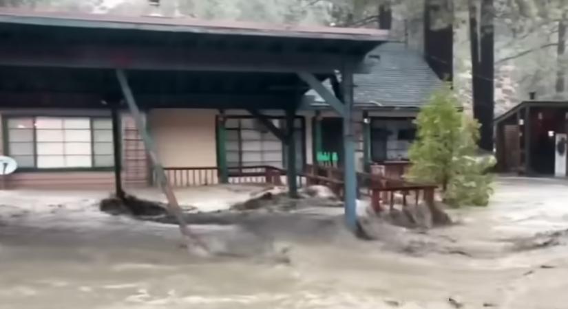 Karácsonyi özönvíz pusztít Kaliforniában