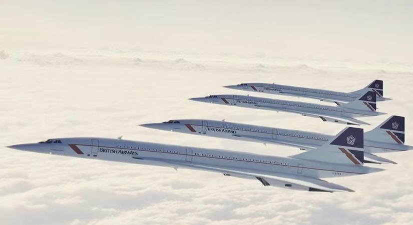 Amikor négy Concorde repült együtt karácsonykor