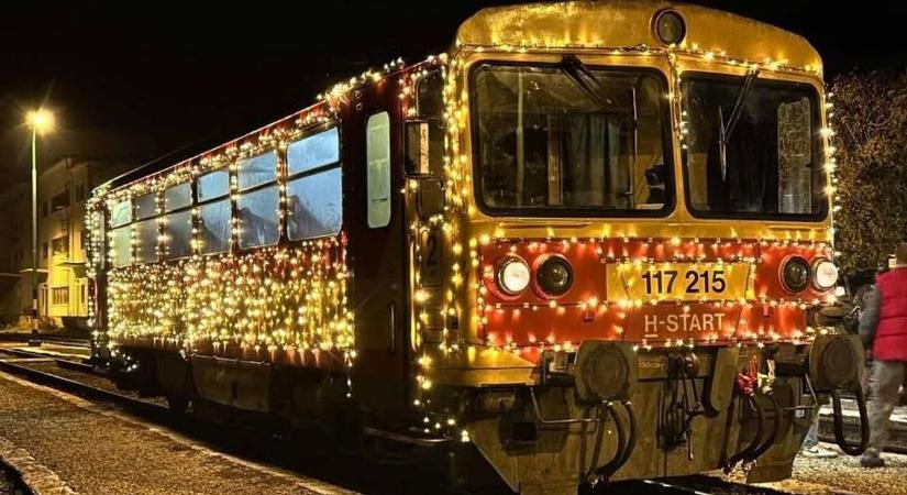 Fényvonat menetrenddel: mutatjuk, mikor jár Vasban