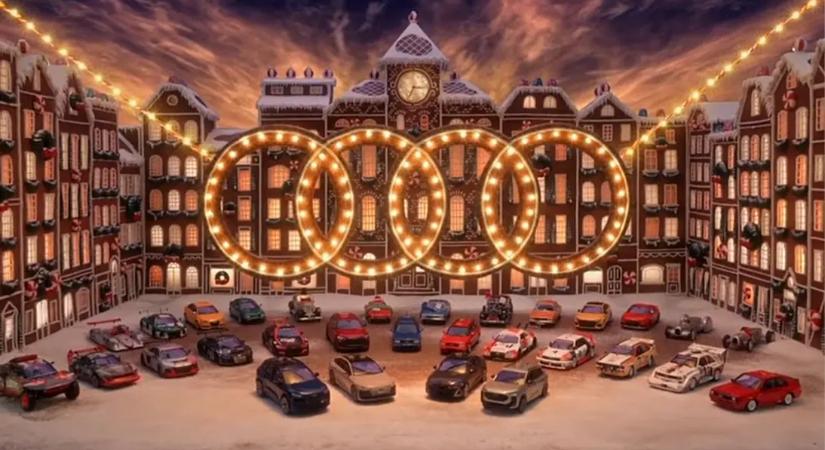 Így ünnepelte a karácsonyt az Audi!