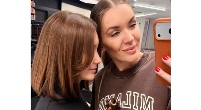 Hódi Pamela lánya levágatta derékig érő haját