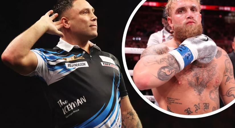„Egy ütéssel kiütném” – Jake Paul válaszolt Gerwyn Price beszólására