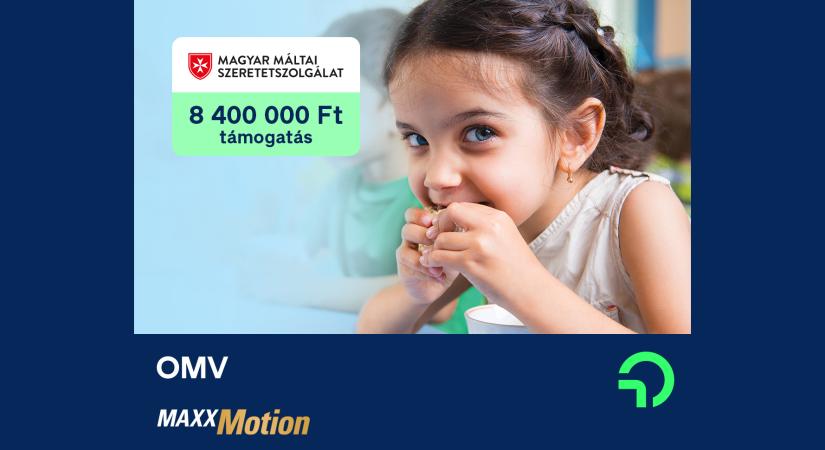 Rekordösszeggel támogatja a Máltai Szeretetszolgálatot az OMV Hungária