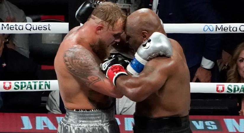 Döbbenetes felvétel került elő: Mike Tyson kiütötte Jake Pault – videó