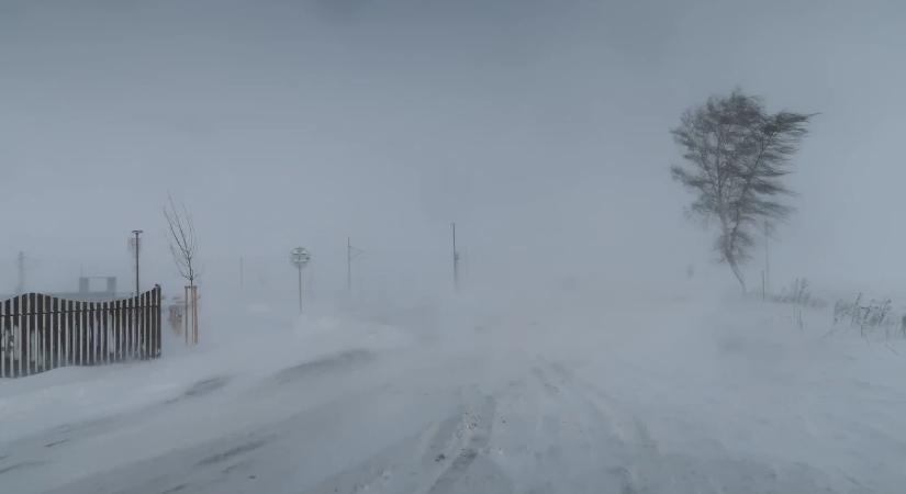Hóvihar közeleg – néhány járásban riadót fújtak (TÉRKÉP)