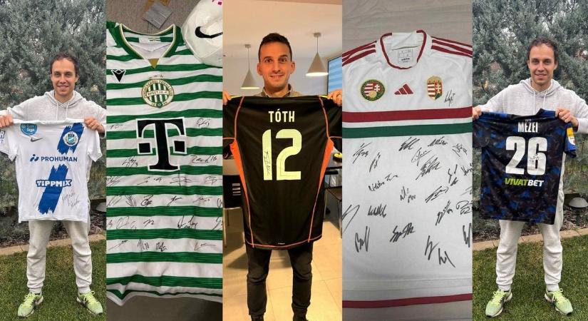 Focival a gyógyulásért: válogatott relikviák az adományliciten