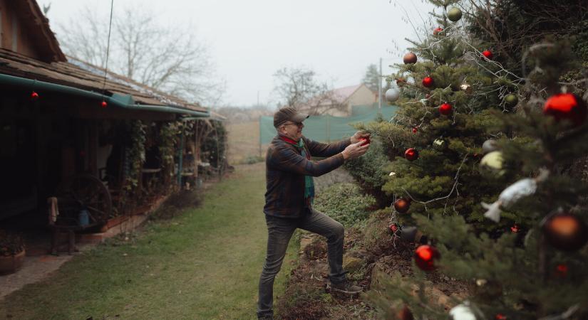 Dudás Péternél karácsony derekán, a megnyugvás idején