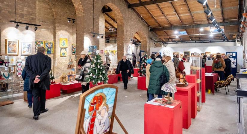 Bugaci diákok alkotása a 32. Betlehemi jászol-kiállításon